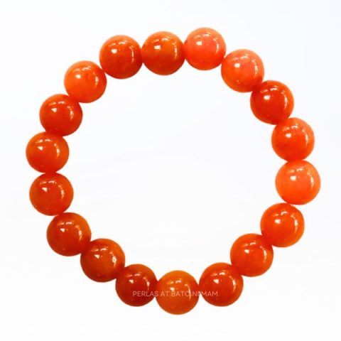 Apricot Carnelian Bracelet - Authentic Natural Gemstone - August- Leo - Year of the Tiger - Perlas at Bato ni Mam - top1